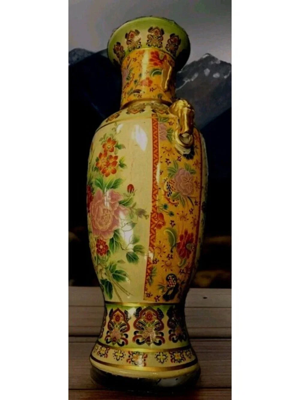 Ornamental Chinoiserie Japanese Culture Tall 24